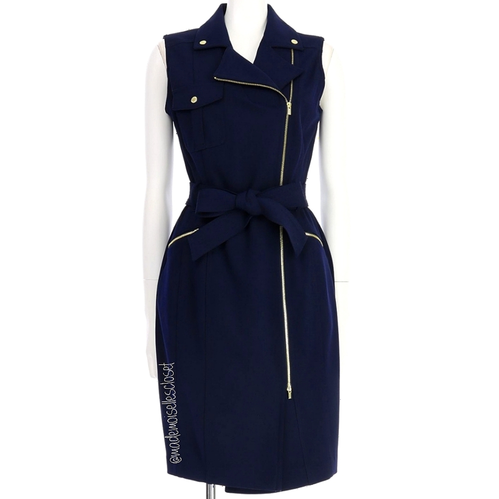 Blue Calvin Klein Dress Sz 10P